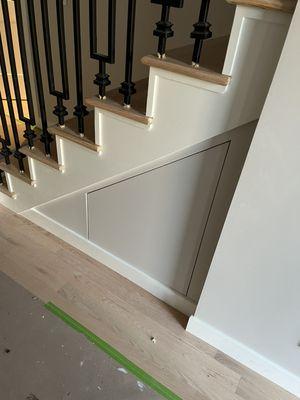 Flash stairwell drawer