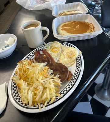 Oh Nooooo I forgot to get my frequent diner thingy started.... Thank goodness the kind manager promised to credit me on my next visit!