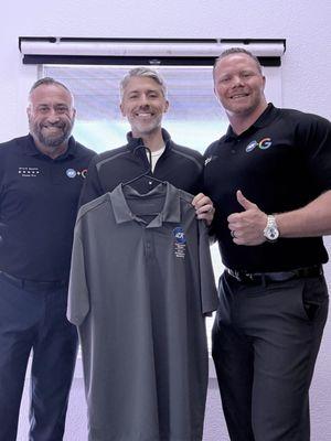 Another promotion day in the office always a good morning