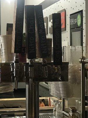 All their nitro taps