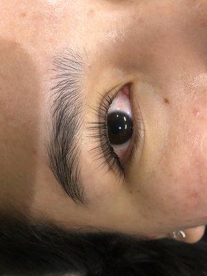 After lash lift