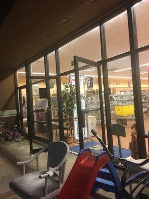 Store front, Palm city.