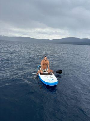 Paddle board was a great addition! And they had floaties too