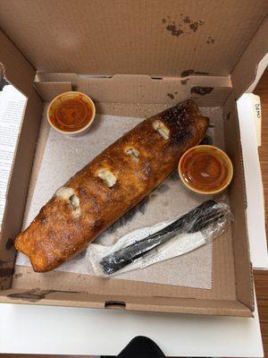 Chicken Parmigiana Stromboli