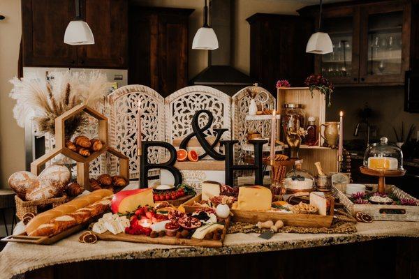 Basil and Honey Charcuterie