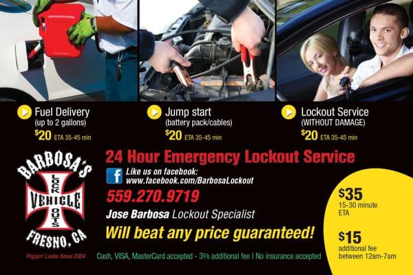 Barbosa's Vehicle Lockouts