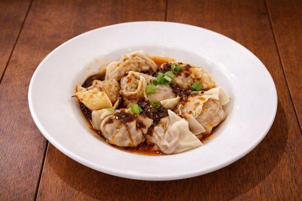 Spicy Pork Wontons