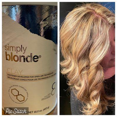 Blonde balayage
