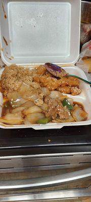 $30.00 for pepper steak and get all onions.