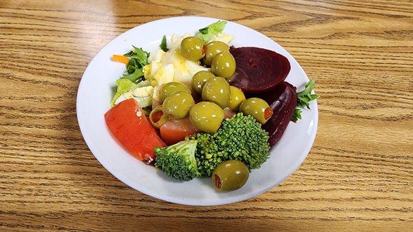 Salad from Buffet