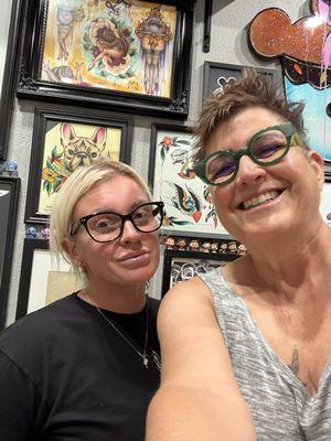 Jamie is a bad ass tattoo artist