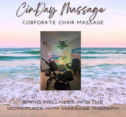 Incorporating massage therapy into your company's employee wellness program!!