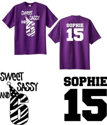 Lola O. Birthday T-shirt