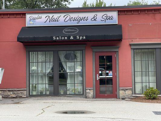 We are located inside of Paula's!