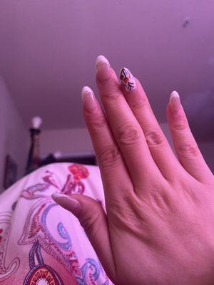 I only have this picture of it grown out (2 weeks later) but it's definitely one of my favorites