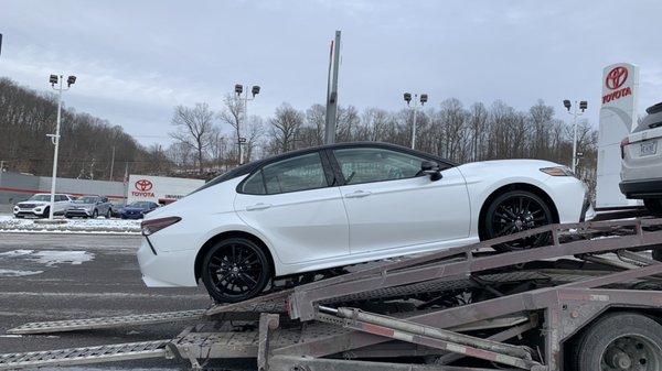 Pick up from Toyota Center