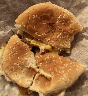 Crispy fish lol! Okay!