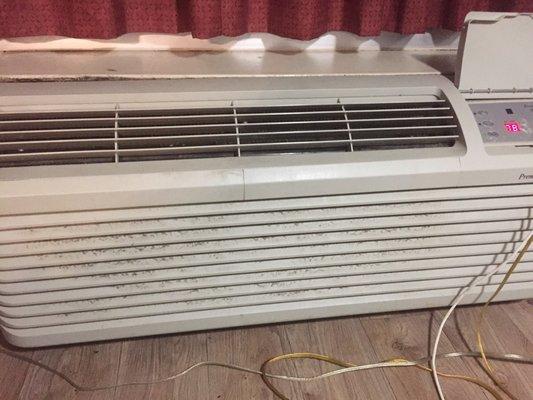 Dirty air conditioner