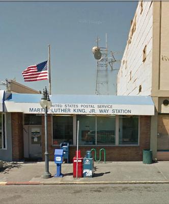 front of post office