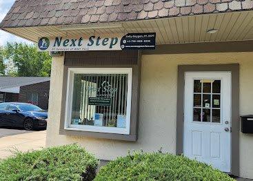 Front end of building.