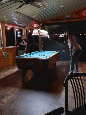1pool table