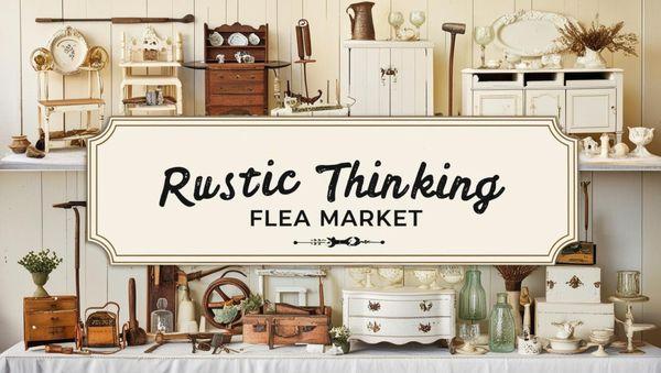 Welcome to Rustic Thinking Flea Market!
Discover a treasure trove of unique finds, vintage vibes, & antique charm.