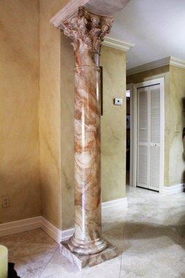 Marble Faux Finish