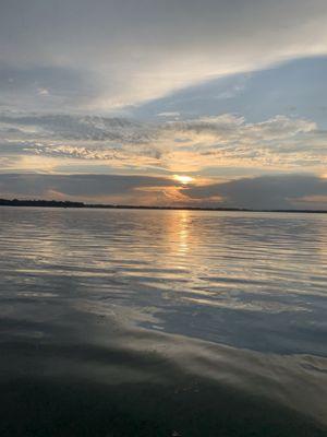 Serene and walkable beach.