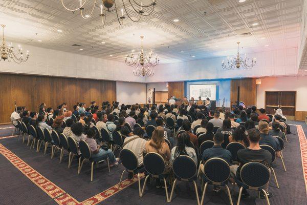 Congress Plaza Hotel - our Sunday home for Fall 2024