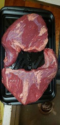 Certified Hereford tri-tips.