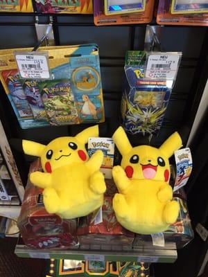 Pikachu hanging out at GameStop!!!