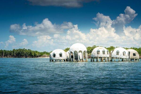 Cape Romano Dome Houses.