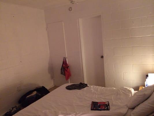 I'd say sterile, but that'd imply it was clean, by no means was it