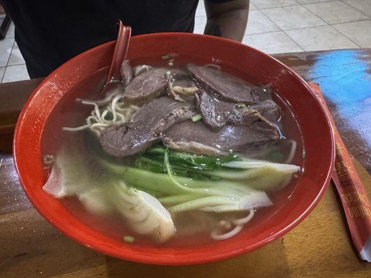 Beef Brisket Noodle Soup