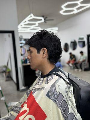 Elevated barber studio