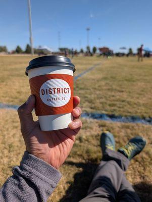 A tasty cafe de olla (Abuelita) latte