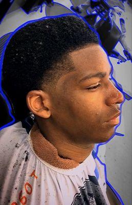Men's Afro Shape Up and Taper