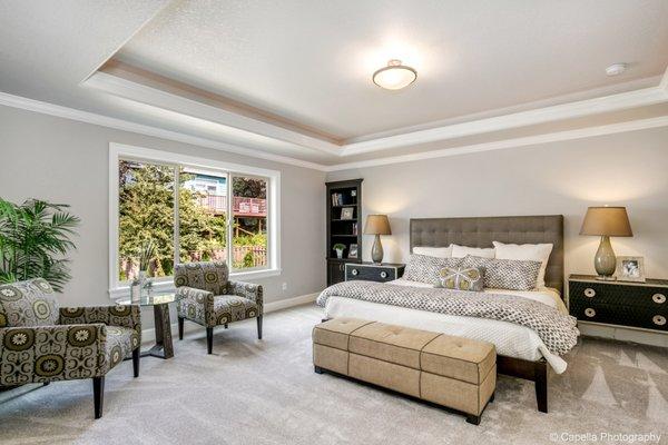 West Hills Homes NW Master Bedroom