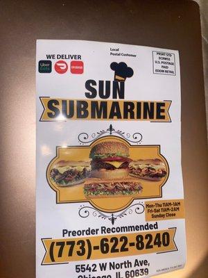 Sun Sub