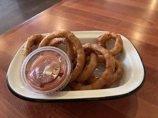 Onion rings! Yum!!