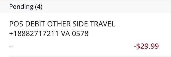 Fraudulent charge from this vendor, who promised free membership, then changed to $3 membership, then charged me $30
