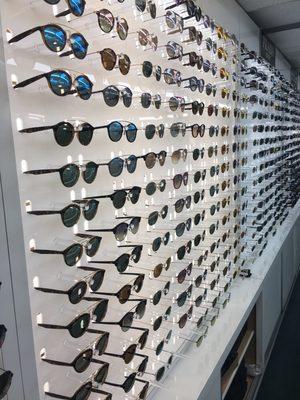 Vast selection of Rayban, new styles.
