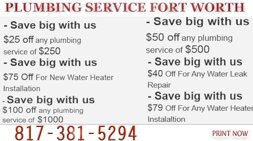 Plumbing Service Fort Worth
