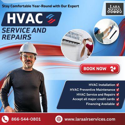 Air Conditioning & Heating Services by Lara Services