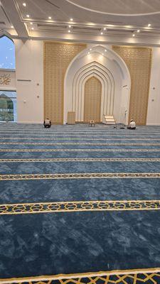 Inside of the mosque