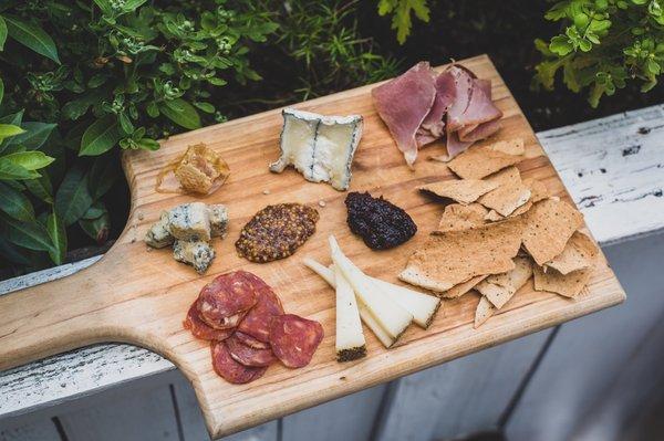 Cheese and charcuterie board