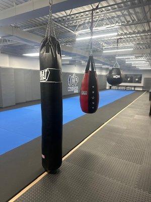 3 different bags to work on different techniques.