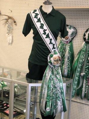 Pearsall Homecoming Sash Mum...Proceeds of Sash goes to the Pearsall Band Boosters !