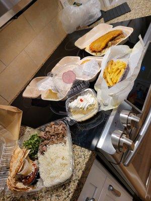 Nice spread! Ready to dig in