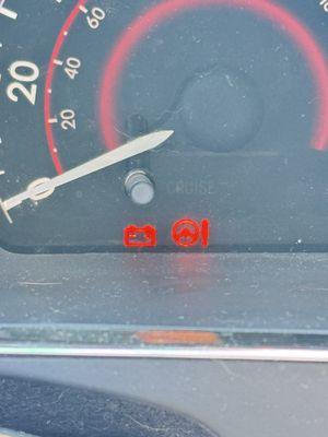 Battery and power steering light, 2013 Toyota Highlander. Alternator went out.